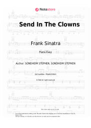undefined Frank Sinatra, Stephen Sondheim - Send In The Clowns
