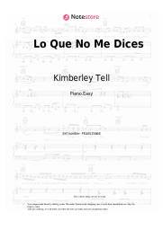 undefined Kimberley Tell - Lo Que No Me Dices