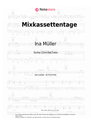 undefined Ina Müller - Mixkassettentage