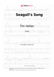 undefined Tim Hollier - Seagull's Song