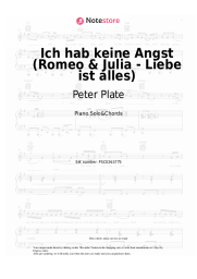undefined Peter Plate, Ulf Leo Sommer, Joshua Lange - Ich hab keine Angst (Romeo & Julia - Liebe ist alles)