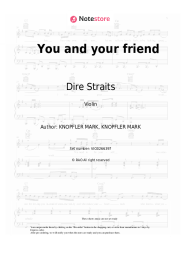undefined Dire Straits - You and your friend