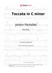 undefined Johann Pachelbel - Toccata in C minor
