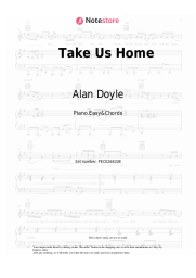 Sheet music, chords Alan Doyle - Take Us Home