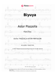 undefined Astor Piazzolla - Biyuya