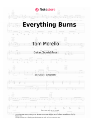 undefined Tom Morello, Beartooth - Everything Burns