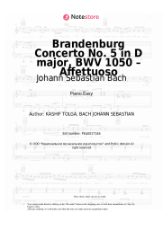 undefined Johann Sebastian Bach - Brandenburg Concerto No. 5 in D major, BWV 1050 – Affettuoso