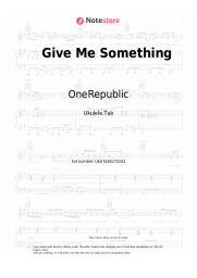 undefined OneRepublic - Give Me Something
