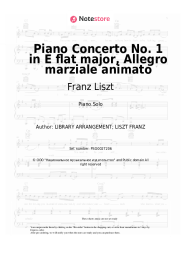 undefined Franz Liszt  - Piano Concerto No. 1 in E flat major, Allegro marziale animato