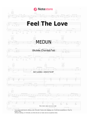 Sheet music, chords MEDUN, Bryn Christopher, Toby Gad - Feel The Love