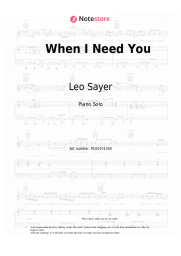 undefined Leo Sayer - When I Need You