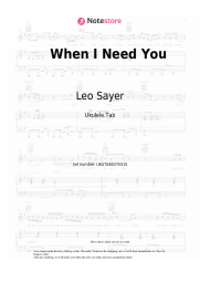undefined Leo Sayer - When I Need You