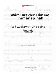 undefined Rolf Zuckowski - Wär’ uns der Himmel immer so nah