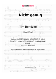 undefined Tim Bendzko, Kool Savas - Nicht genug