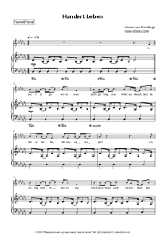 undefined Johannes Oerding - Hundert Leben