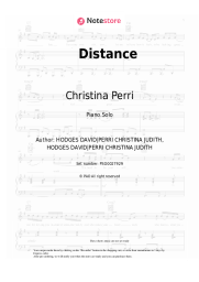 undefined Christina Perri, Jason Mraz - Distance