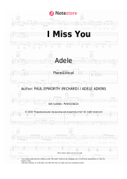 undefined Adele - I Miss You