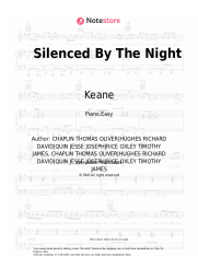 undefined Keane - Silenced By The Night