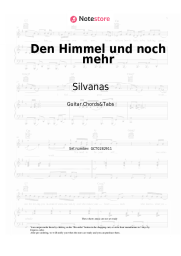 Sheet music, chords Silvanas - Den Himmel und noch mehr