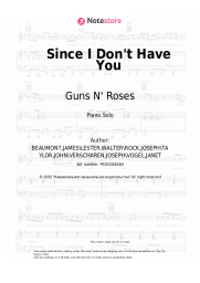 undefined Guns N' Roses - Since I Don't Have You