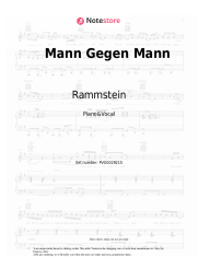 undefined Rammstein - Mann Gegen Mann