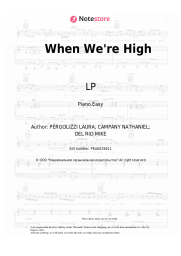 undefined LP - When We're High