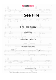 undefined Ed Sheeran - I See Fire
