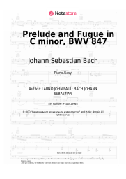 undefined Johann Sebastian Bach - Prelude and Fugue in C minor, BWV 847
