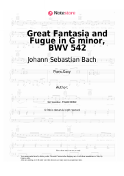 undefined Johann Sebastian Bach - Great Fantasia and Fugue in G minor, BWV 542