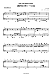 Sheet music, chords DJ Ötzi - Der hellste Stern (Bohmischer Traum)