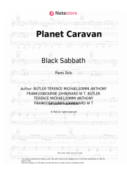 undefined Black Sabbath - Planet Caravan