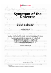 undefined Black Sabbath - Symptom of the Universe