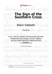 undefined Black Sabbath - The Sign of the Southern Cross