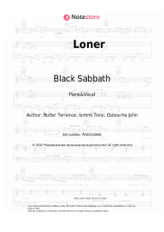 undefined Black Sabbath - Loner
