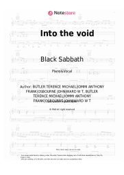 undefined Black Sabbath - Into the void