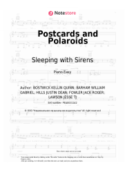 undefined Sleeping with Sirens - Postcards and Polaroids