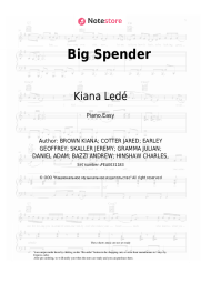 undefined Kiana Ledé - Big Spender