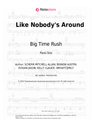 undefined Big Time Rush - Like Nobody's Around