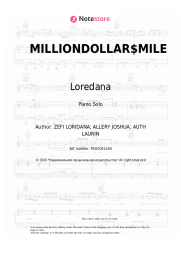 undefined Loredana - MILLIONDOLLAR$MILE