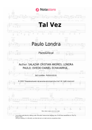 undefined Paulo Londra - Tal Vez