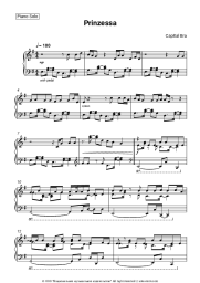 Sheet music, chords Capital Bra - Prinzessa