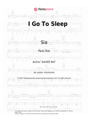 undefined Sia - I Go To Sleep