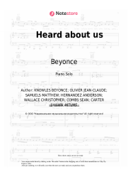 undefined Beyonce, Jay-Z - Heard about us