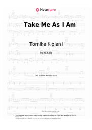 undefined Tornike Kipiani - Take Me As I Am