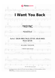 undefined *NSYNC - I Want You Back