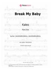 undefined Kaleo - Break My Baby