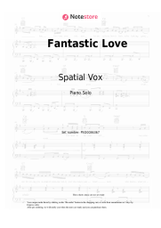 Sheet music, chords Spatial Vox - Fantastic Love