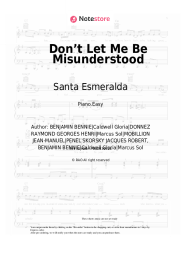 undefined Santa Esmeralda - Don’t Let Me Be Misunderstood