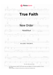 undefined New Order - True Faith