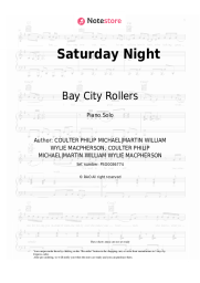undefined Bay City Rollers - Saturday Night